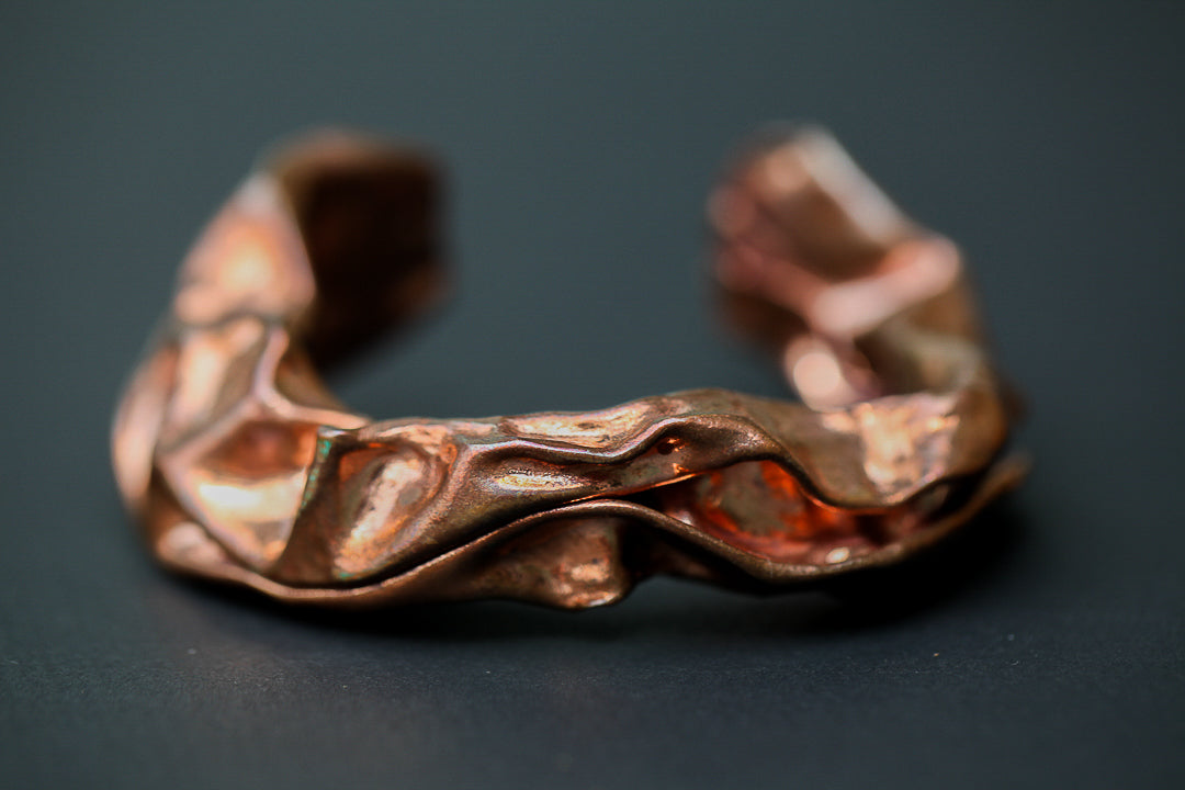 Copper Crunch Cuff