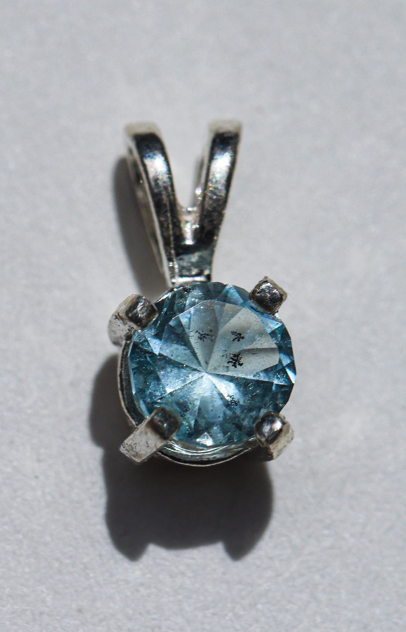 Aquamarine Pendant for Necklace