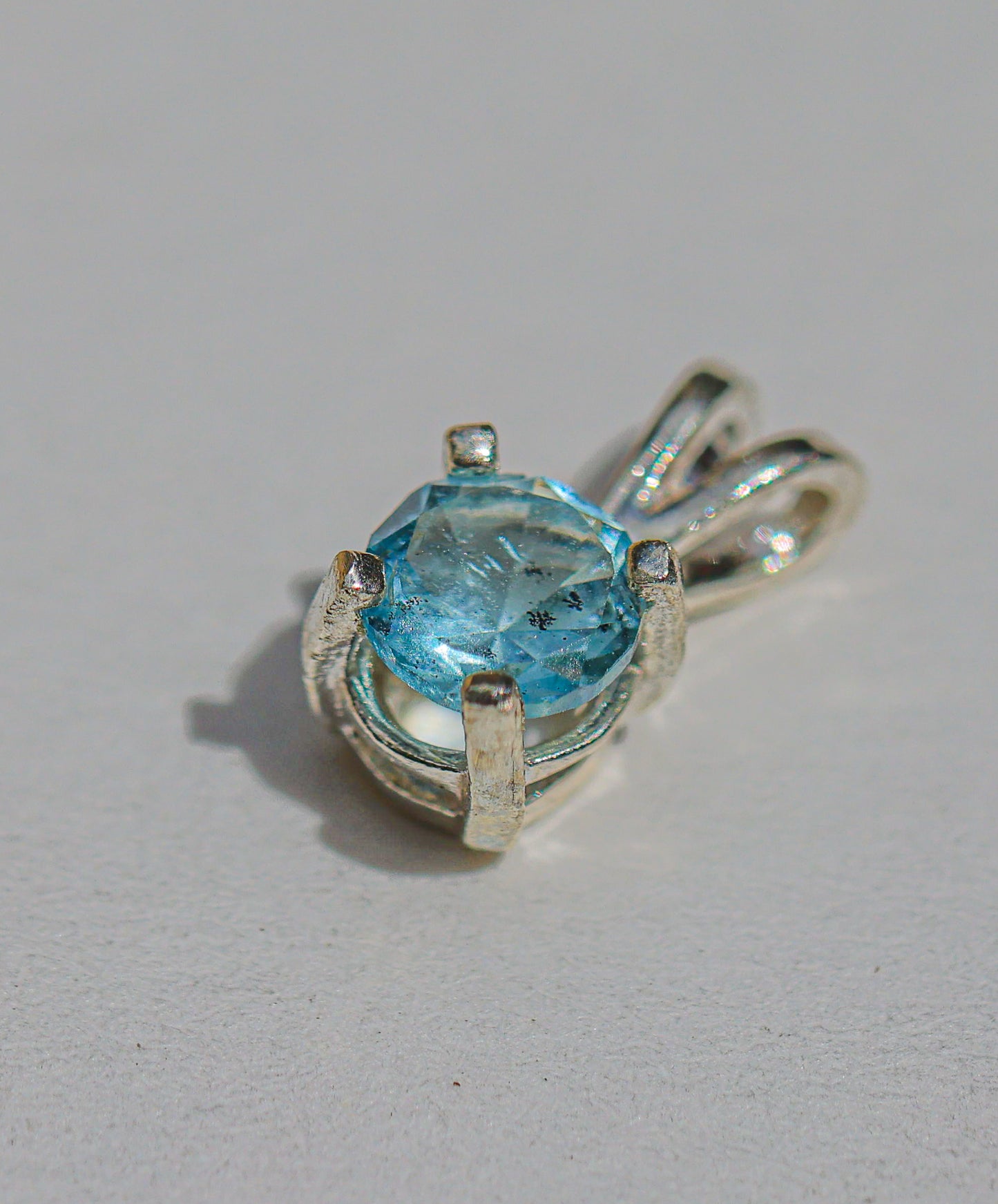 Aquamarine Pendant for Necklace