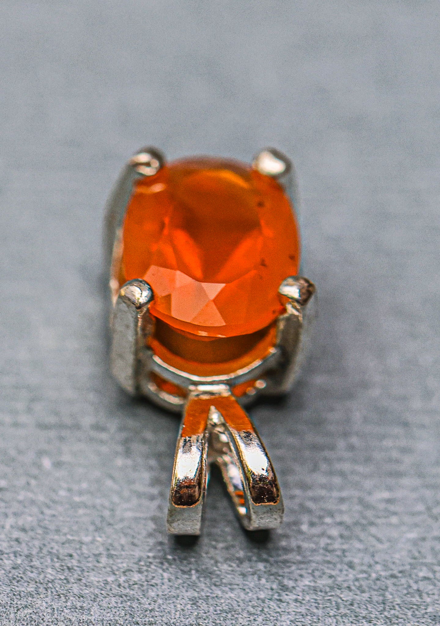 Fire Opal Pendant for Necklace-Two