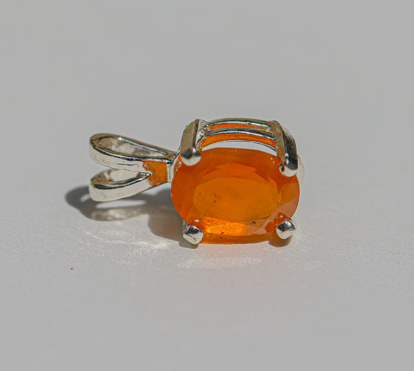 Fire Opal Pendant for Necklace-Two