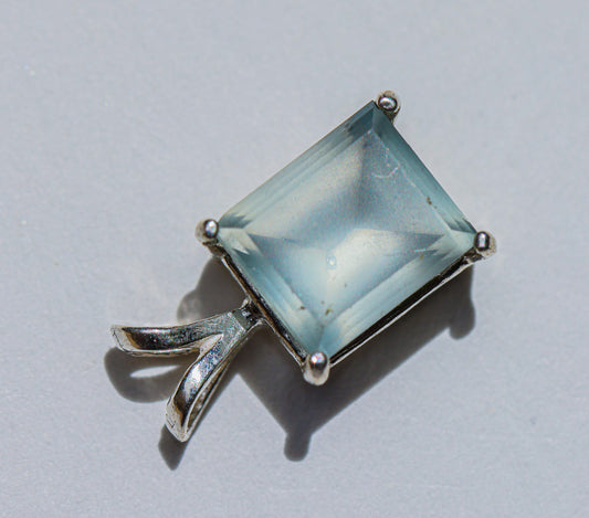 Aquamarine Pendant for Necklace