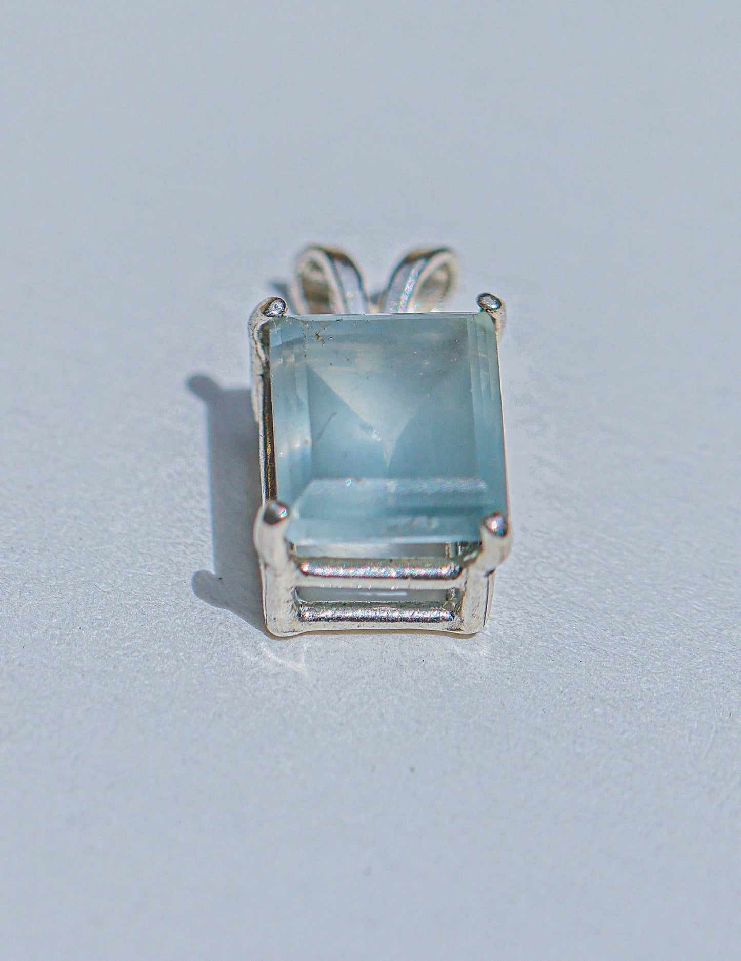 Aquamarine Pendant for Necklace