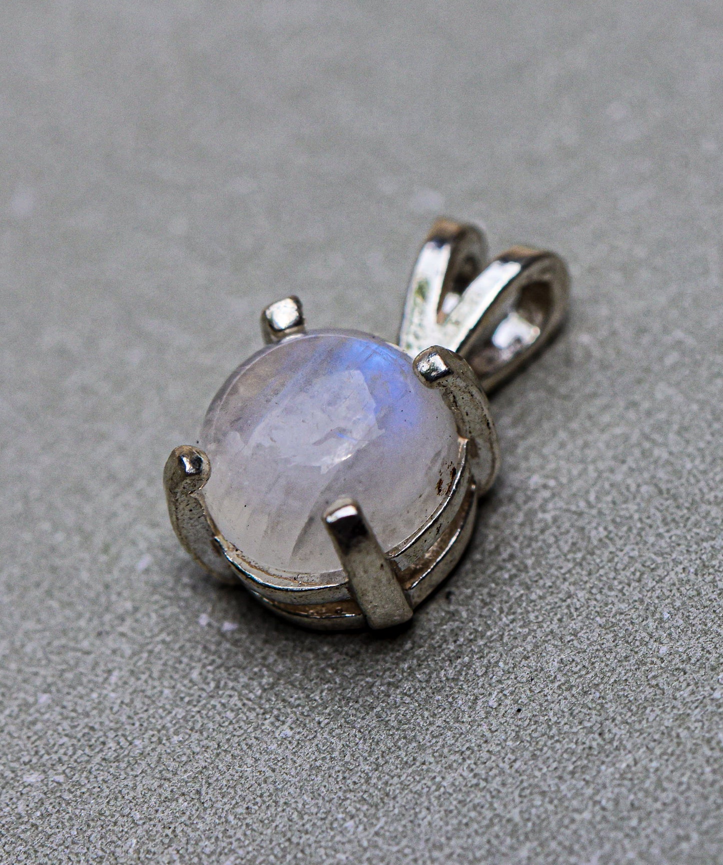 Small Moonstone Pendant for Necklace