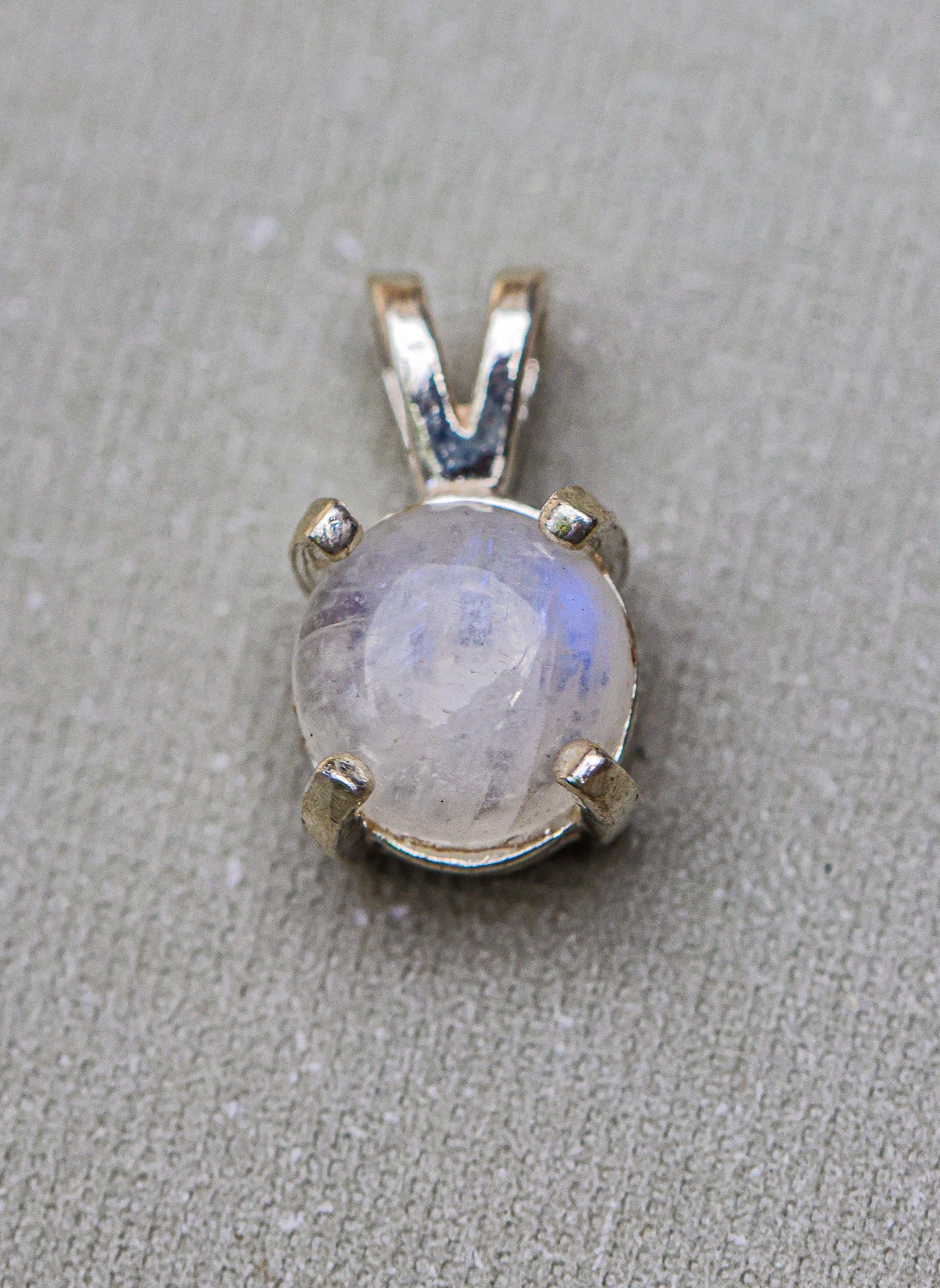 Small Moonstone Pendant for Necklace