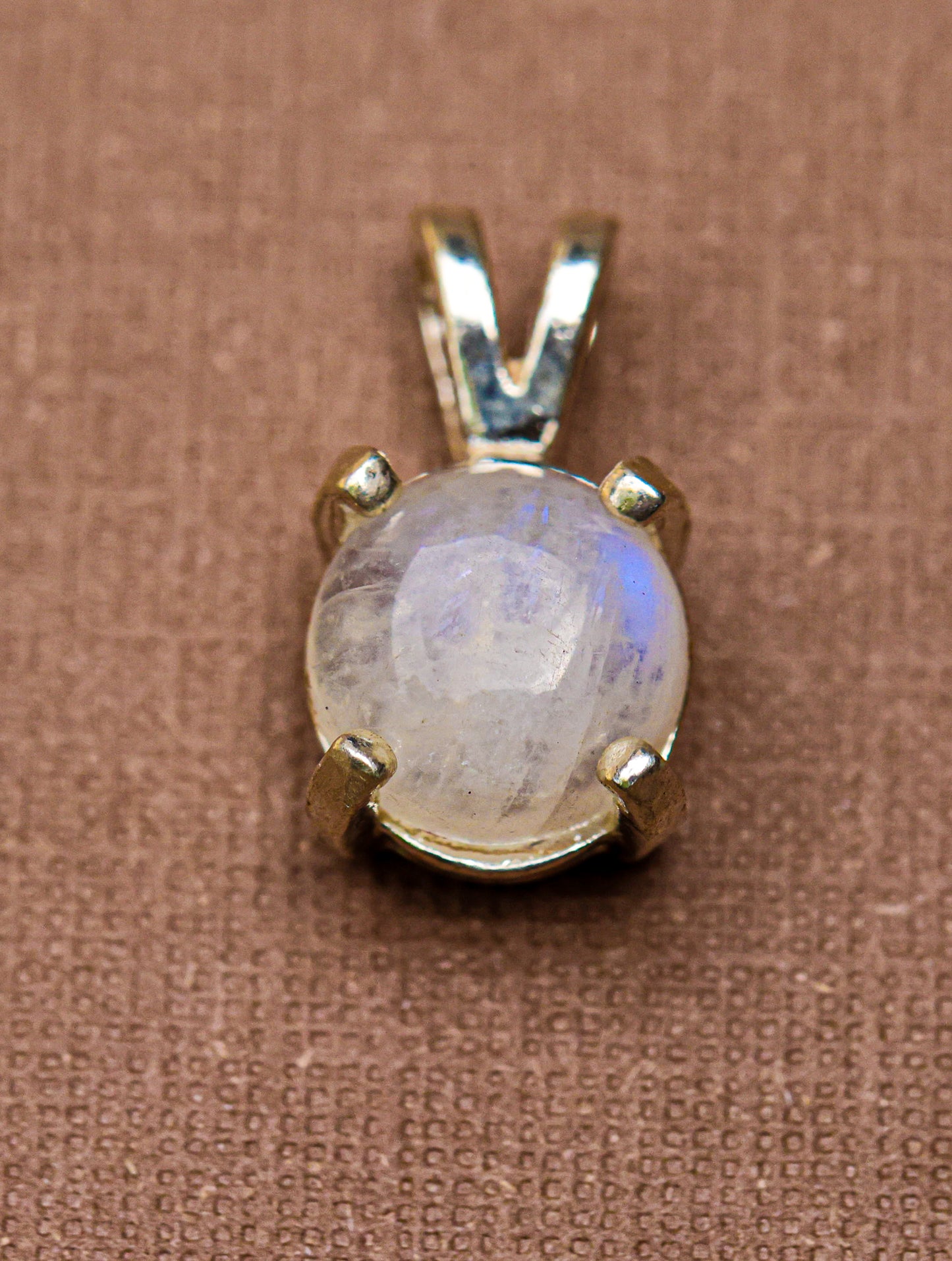 Small Moonstone Pendant for Necklace