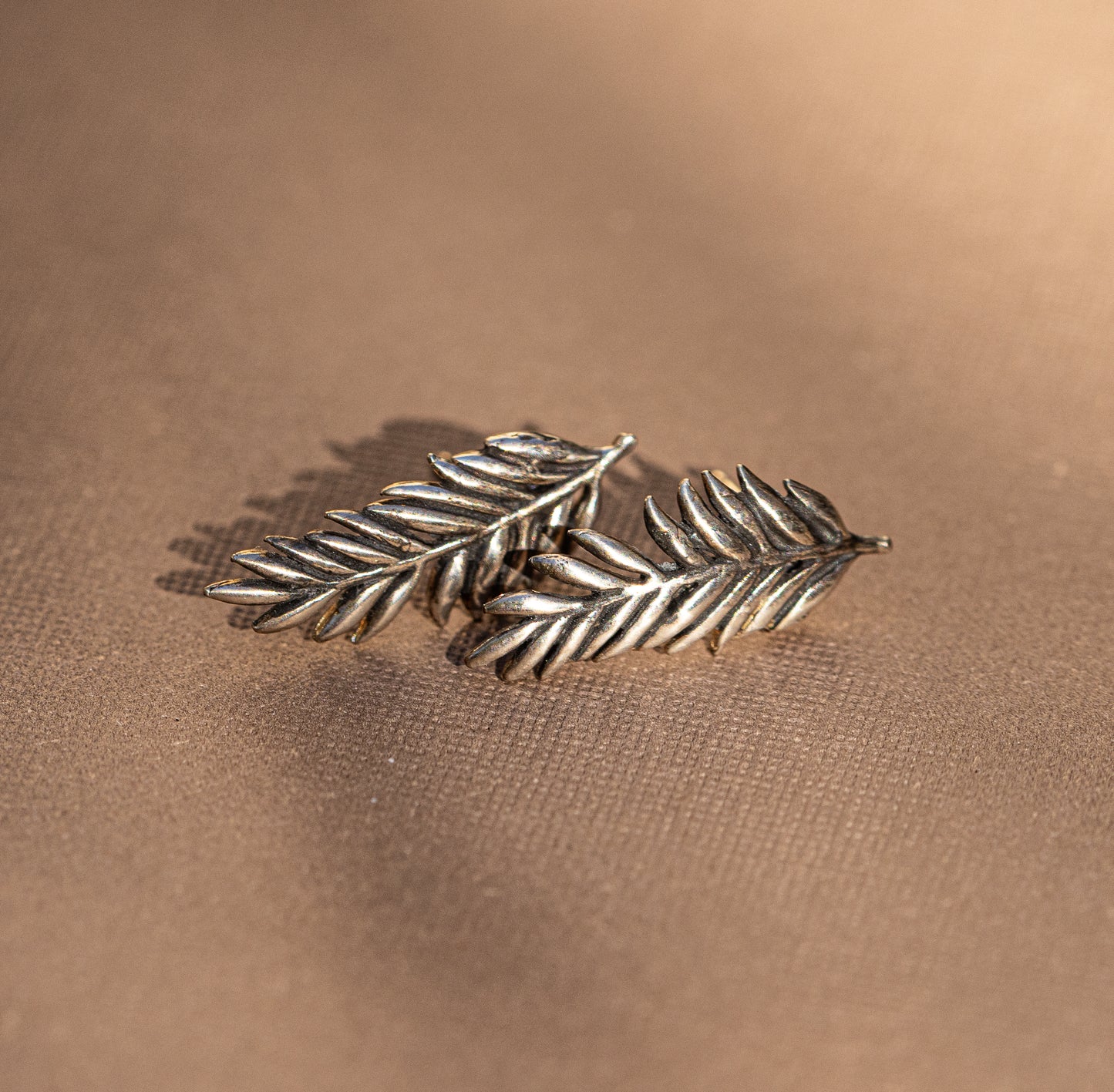 Mini Fern Stud Earrings