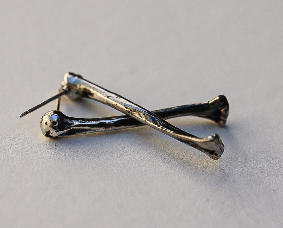 Humerus Bone Stud Earring