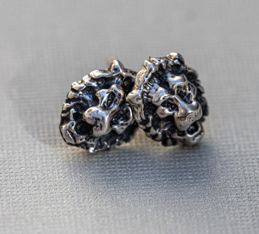 Lions Roar Stud Earrings