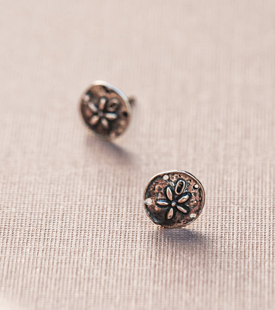 Sand Dollar Stud Earrings