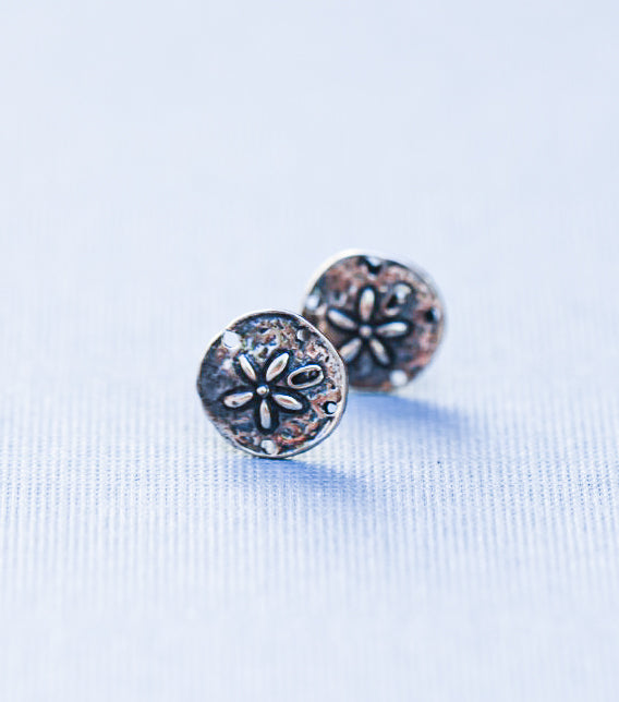 Sand Dollar Stud Earrings