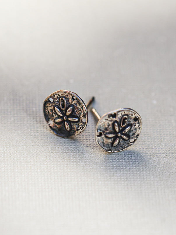 Sand Dollar Stud Earrings