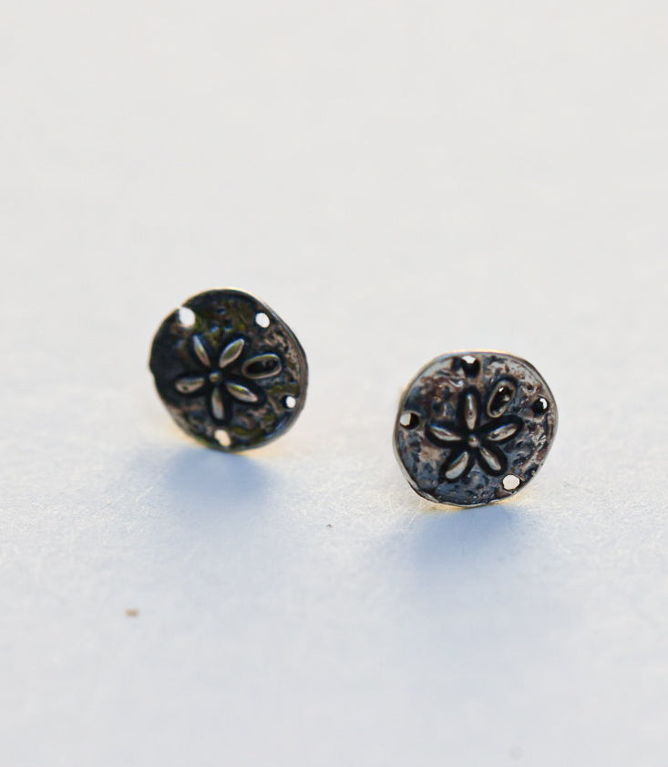 Sand Dollar Stud Earrings