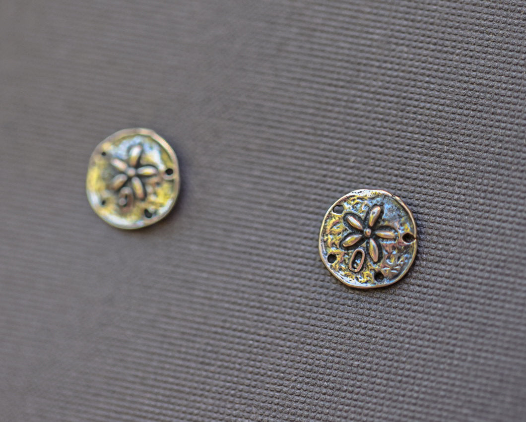 Sand Dollar Stud Earrings