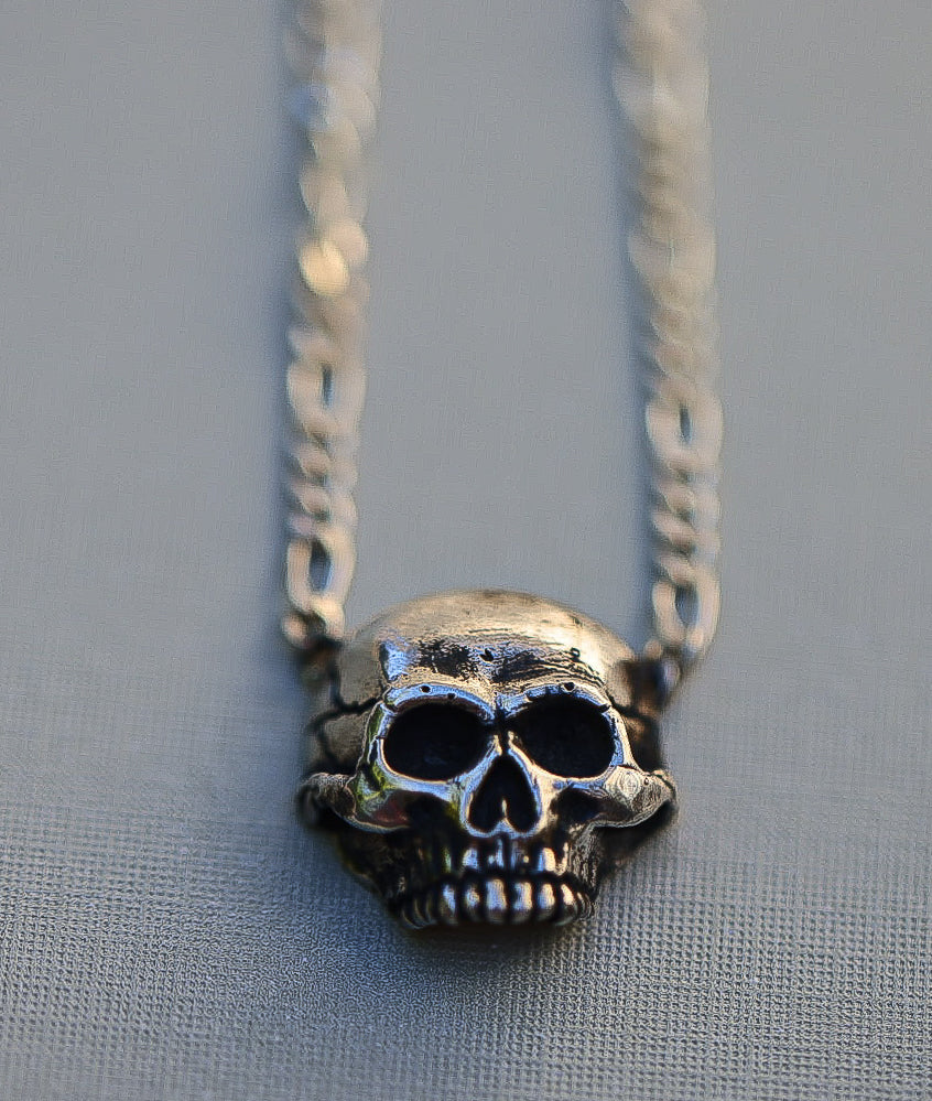 Skull & Chain Choker Necklace