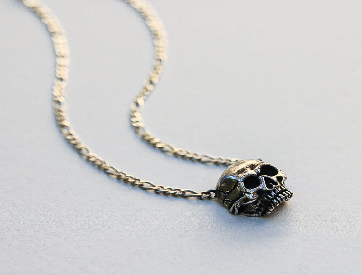 Skull & Chain Choker Necklace