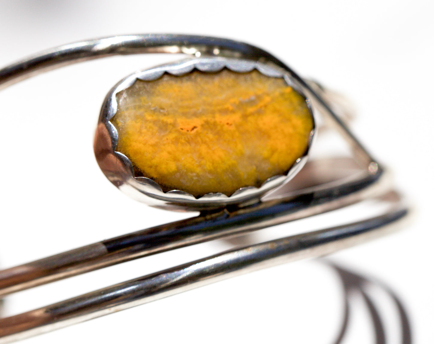 Bumblebee Jasper Cuff