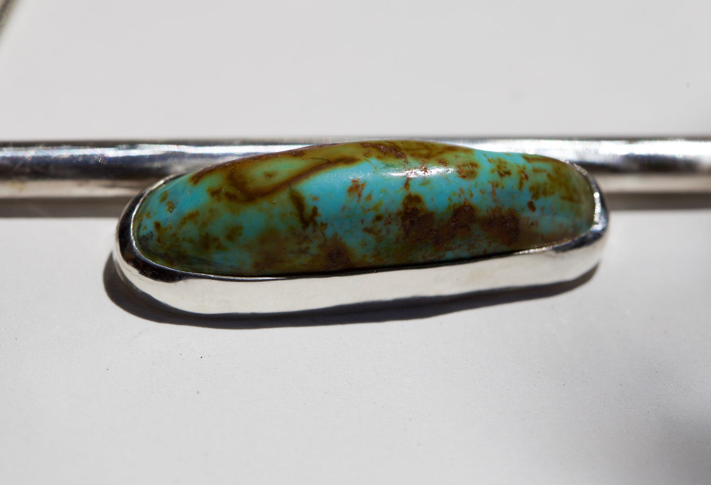 Turquoise Bar Necklace