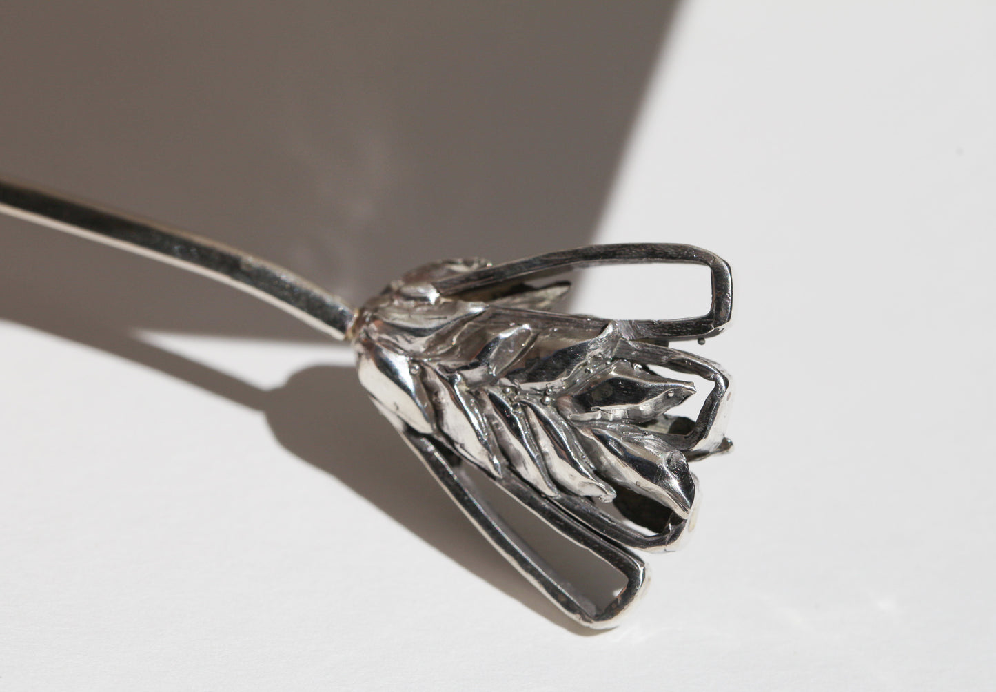 The Staff of Life Silver Wheat Pin