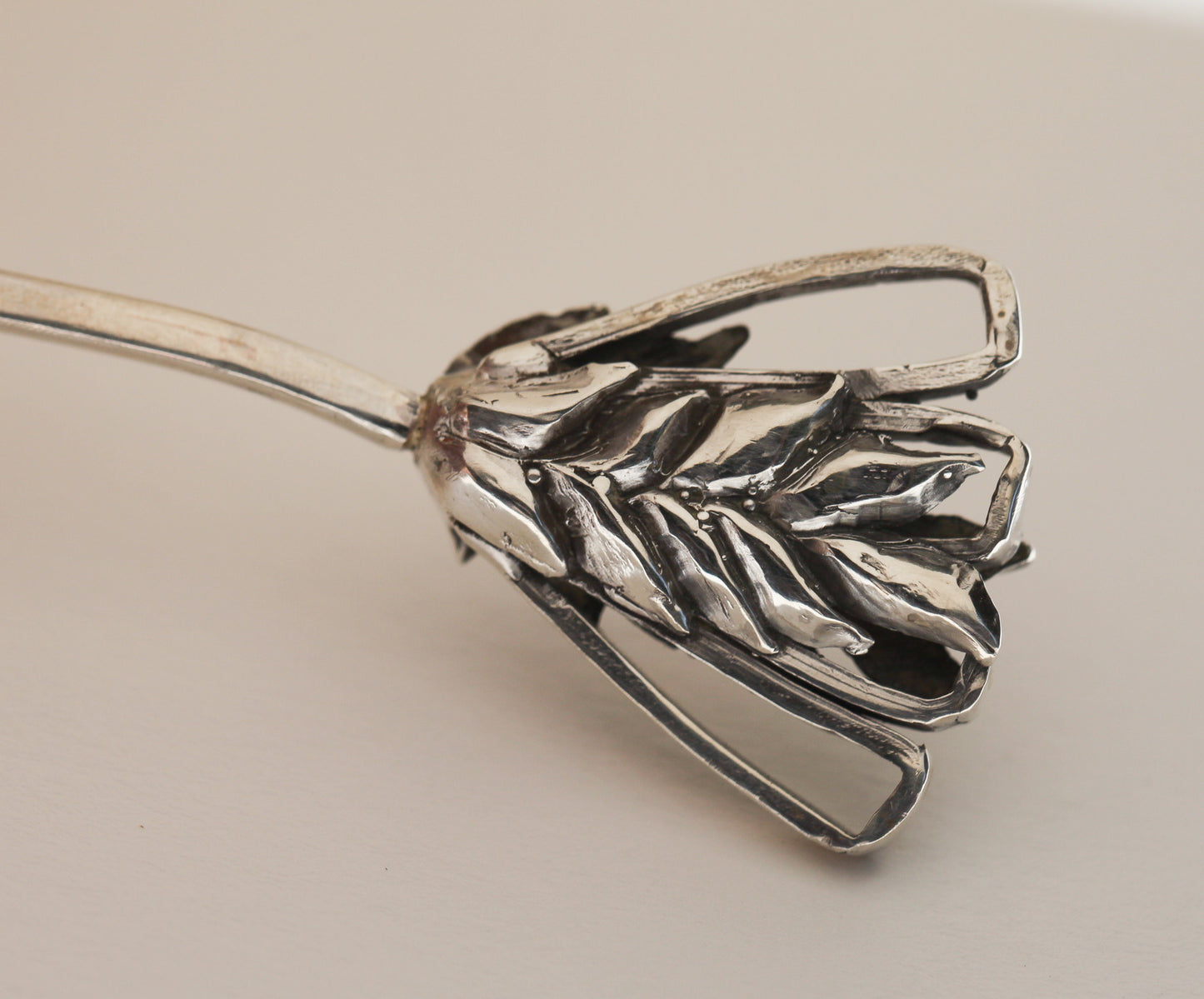 The Staff of Life Silver Wheat Pin