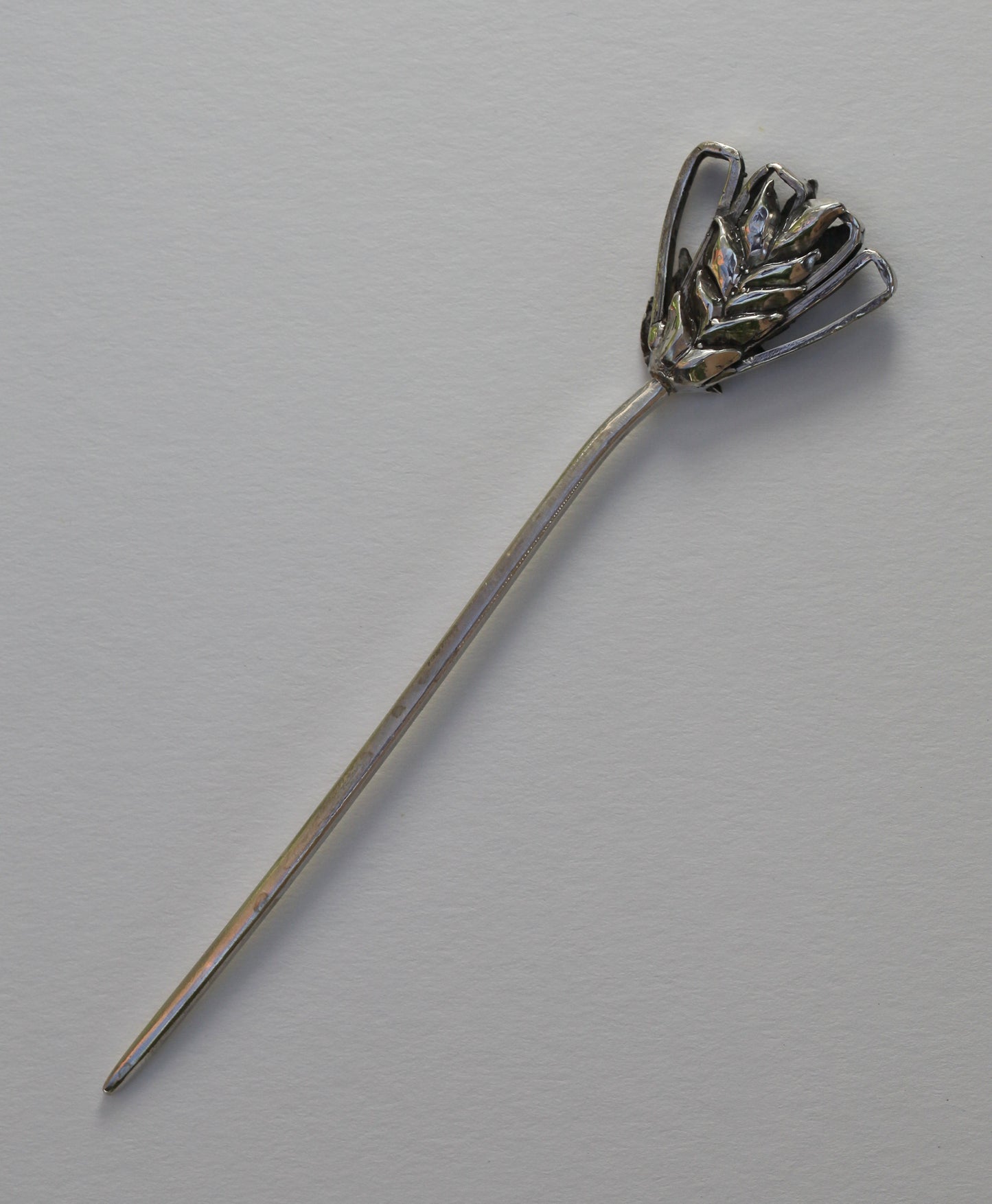The Staff of Life Silver Wheat Pin